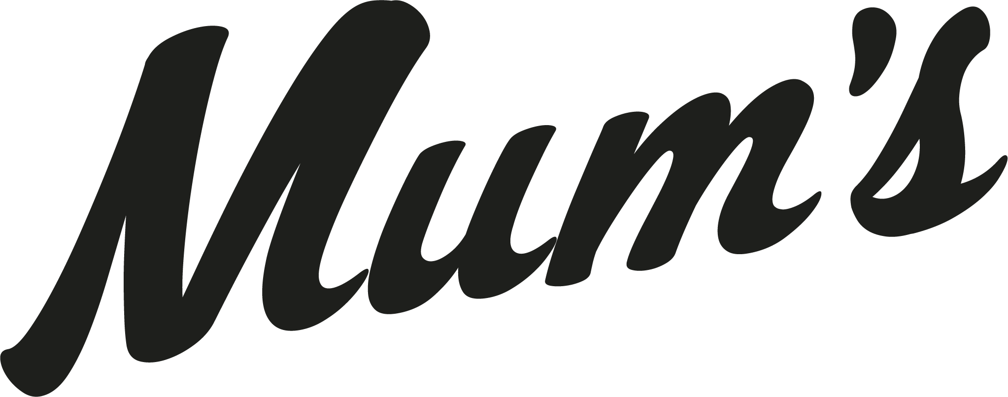 logo mums noir